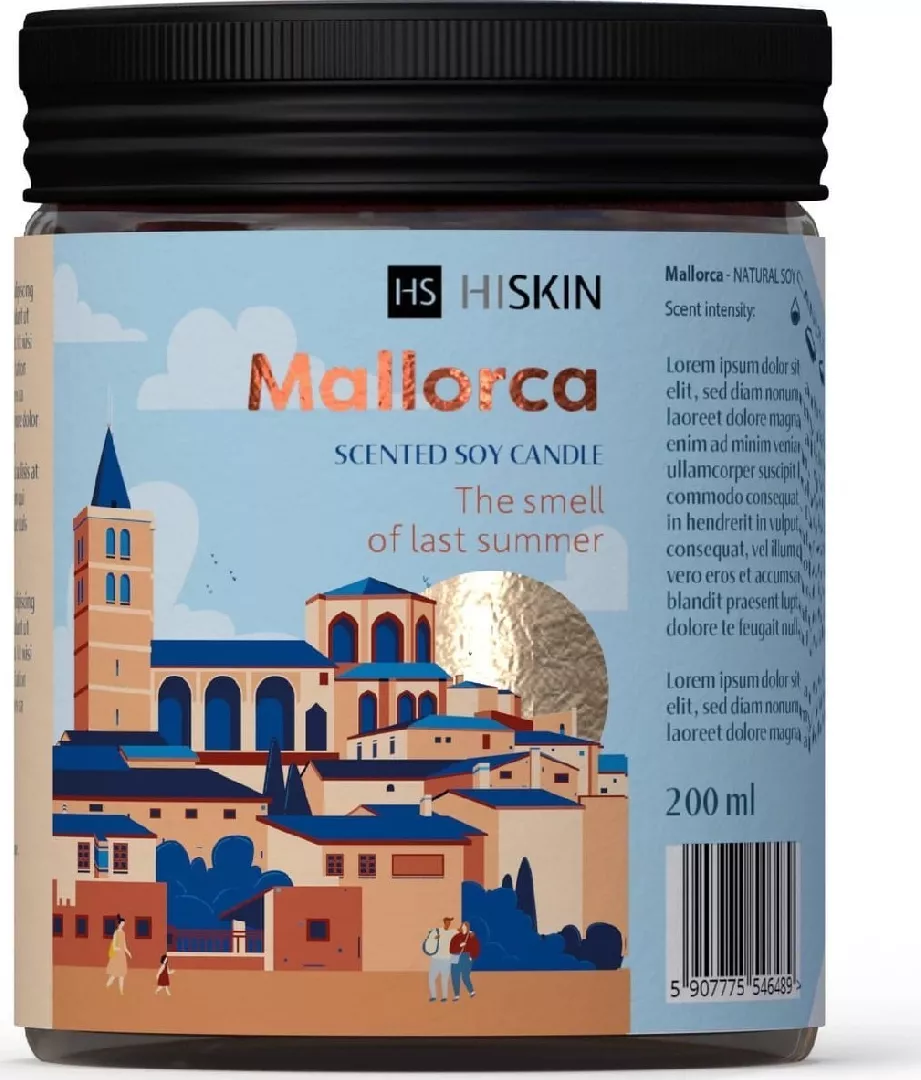 HISKIN SWIECASOJ 200ML MALLORCA 14686342 5905359807322