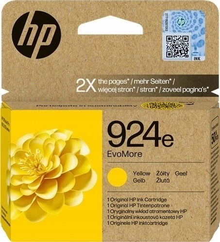 HP 924e Gelb Tintenpatrone EvoMore 4K0U9NE
