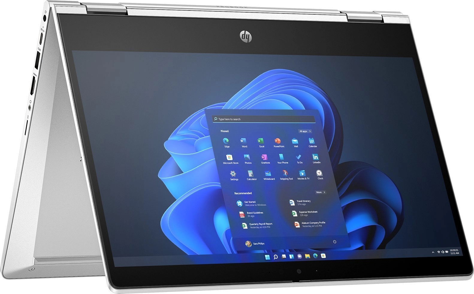 Klēpjdators HP HP Pro x360 435 G10 Notebook - Wolf Pro Security - Flip-Design - AMD Ryzen 7 7730U / 2 GHz - Win 11 Pro - Radeon Graphics - 16 GB