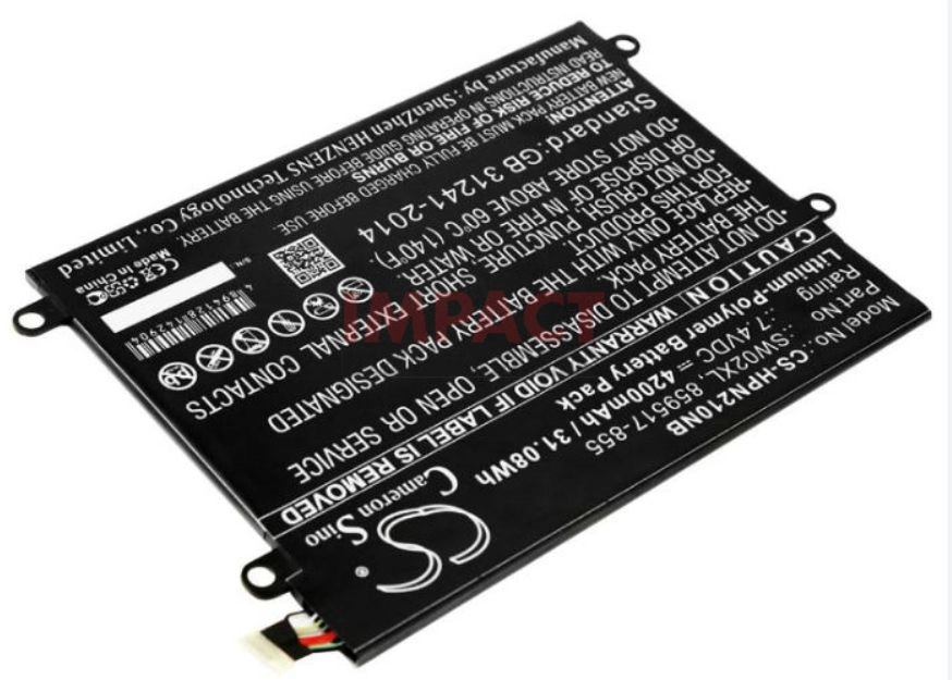 Battery 2 Cells 32Wh 4.23Ah