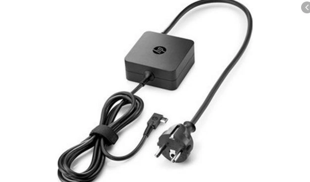 HP 65 W laptop power supply