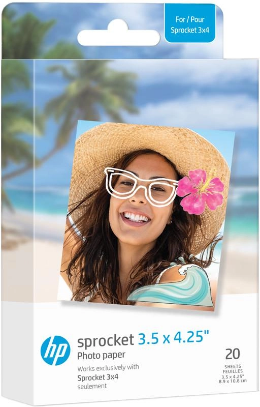 HP Sprocket Zink Sprocket 3x4 Photo