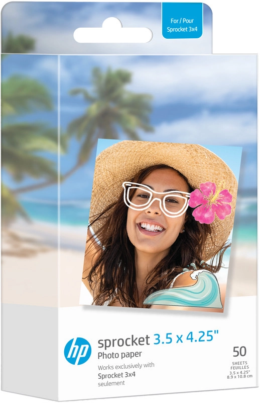 HP Sprocket Zink Sprocket 3x4 Photo