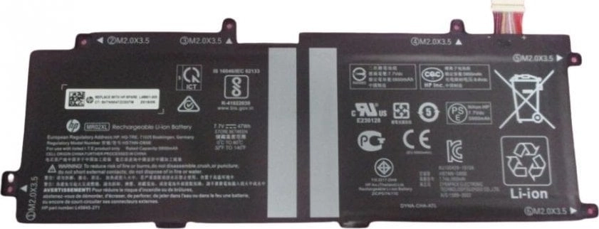 Bateria HP 52Wh lithium-ion battery for