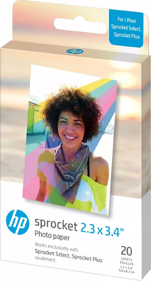 HP photo paper Sprocket Plus Zink