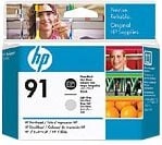 HP Original 91 Druckkopf schwarz grau