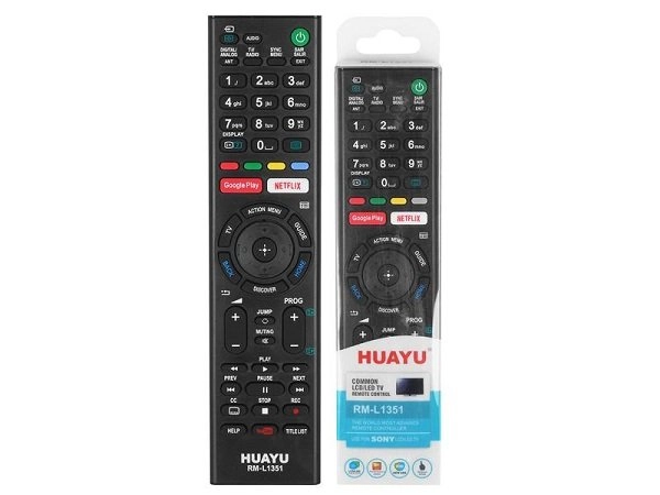 HQ LXH1351 TV remote control SONY
