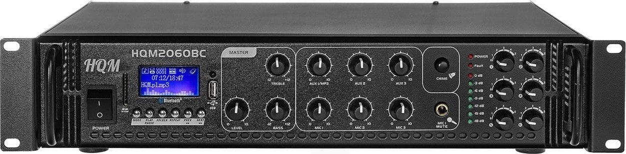 FM/MP3/BLUETOOTH HQM2060BC RADIO AMPLIFIER 60W HQM2060BC