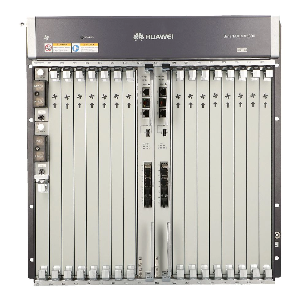 OLT Huawei MA5800-X15  2x MPLA  2x
