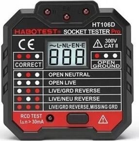 Habotest Socket tester with digital display
