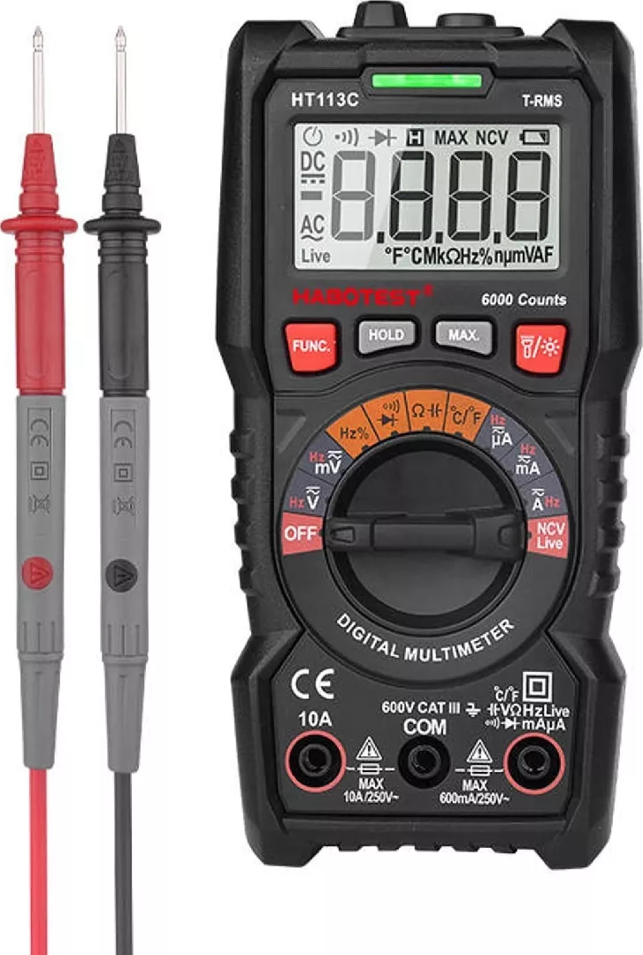 Habotest HT113C digital universal multimeter 0001-00018-49780