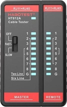 Habotest RJ11 / RJ45 Network Cable