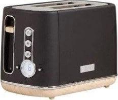 Dorchester double slot toaster black HAD209252