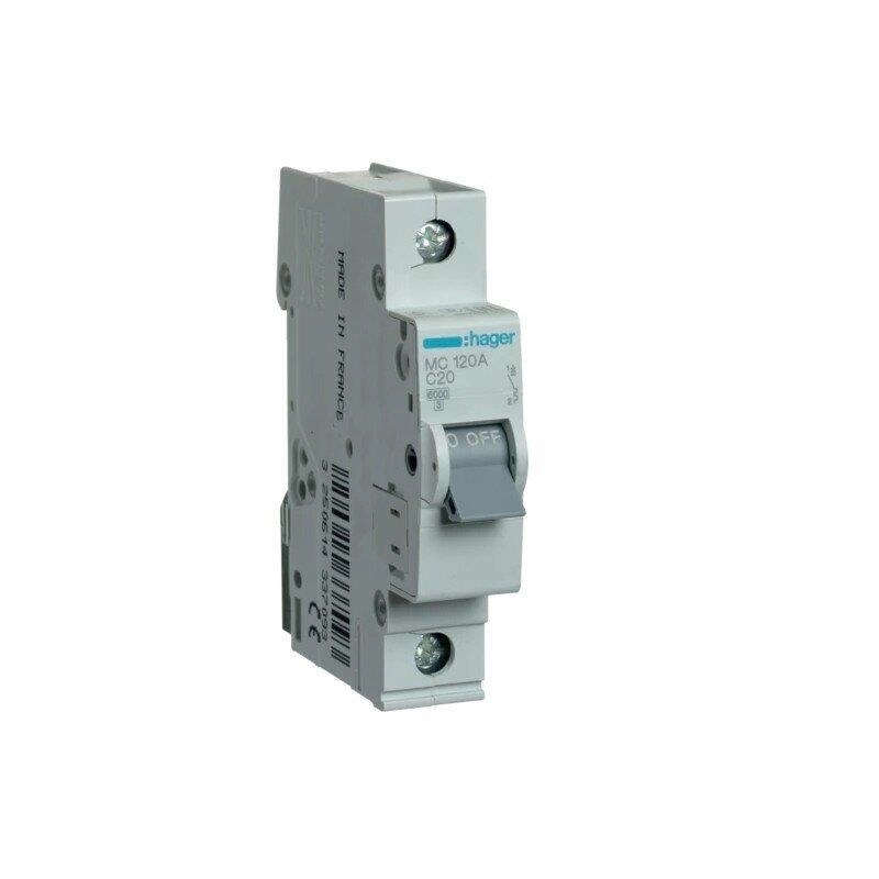 CIRCUIT BREAKER C20A 1P 6KA MC120A