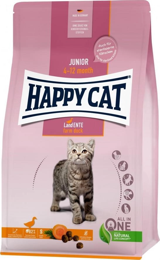 Happy Cat Junior Farm Duck  dry