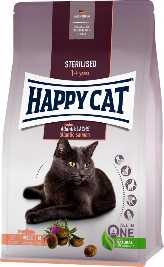 Happy Cat Sterilized Atlantic Salmon dry