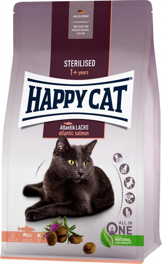 Happy Cat Sterilized Atlantic Salmon  dry