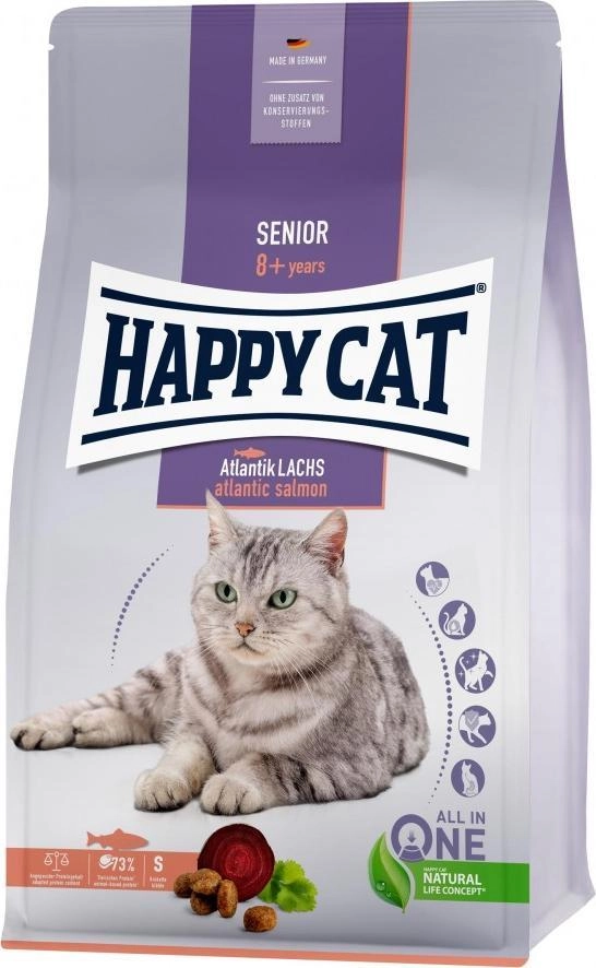 Happy Cat Senior Atlantic Salmon  dry