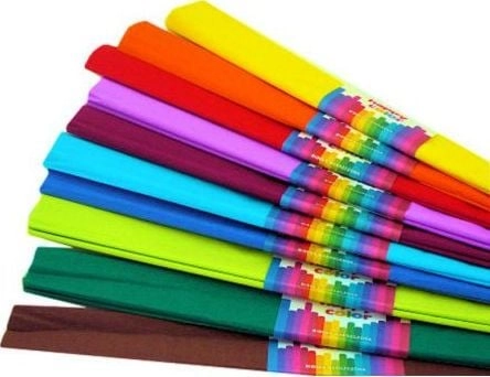 Happy Color CRIPPED Tissue Paper 50X200