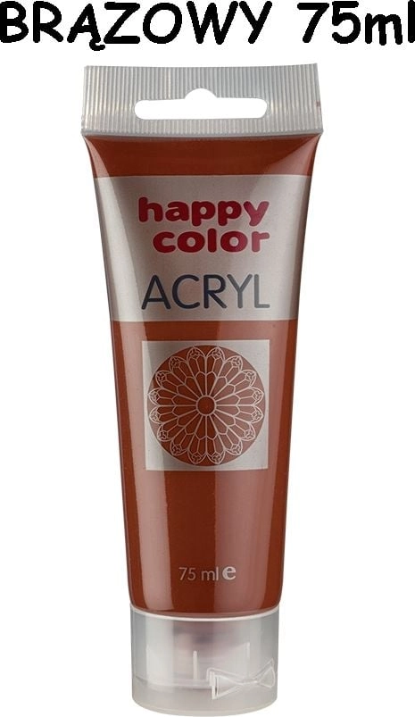 Happy Color Farba akrylowa 75ml brązowy