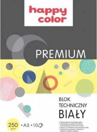 Happy Color Blok techniczny Premium A3