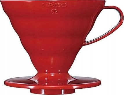 Hario Hario plastikowy Drip V60-02 Czerwony