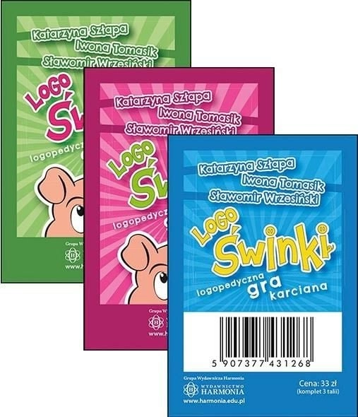 Lgoświnki - speech therapy card game