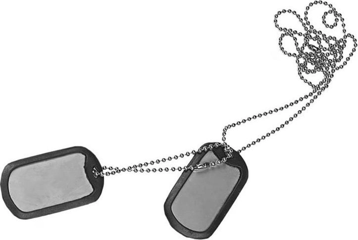 Helikon Dog Tag - Stainless Steel
