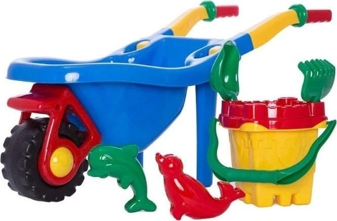 Wheelbarrow with a set of Lock