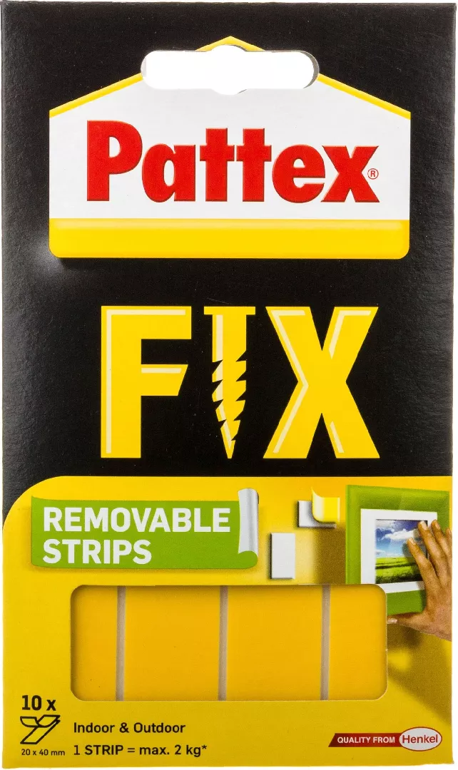 Henkel Pattex FIX Usuwalne paski montażowe