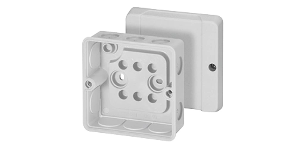 Hensel Puszka odgałęźna 88x88x48mm szara -