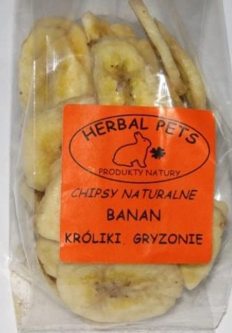 Herbal Pets CHIPSY BANANOWE 75g 30262