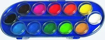 Herlitz Watercolor Paints 12 Colors Locomotive