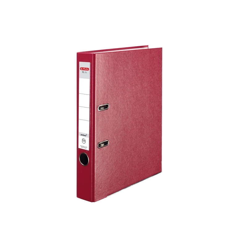 Binder A4 5cm PP red Q