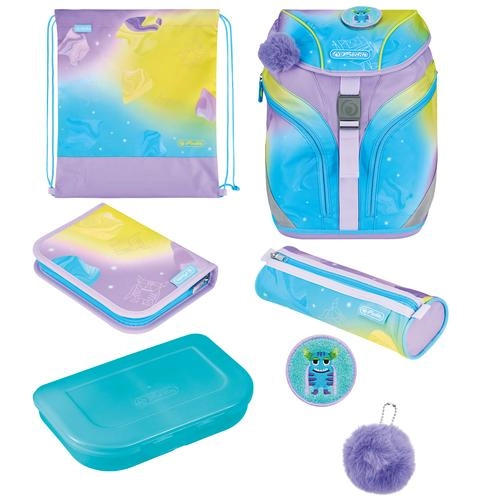 Herlitz primary school backpack SoftLight GREENline