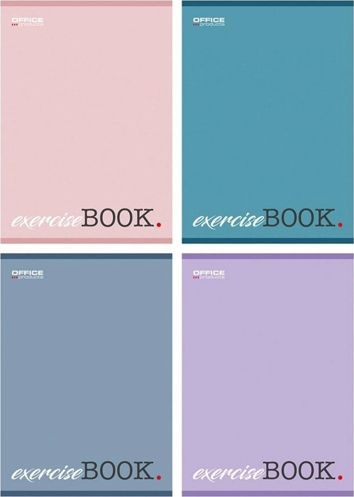 A5/80K line notebook (4 pcs) 5901503627525