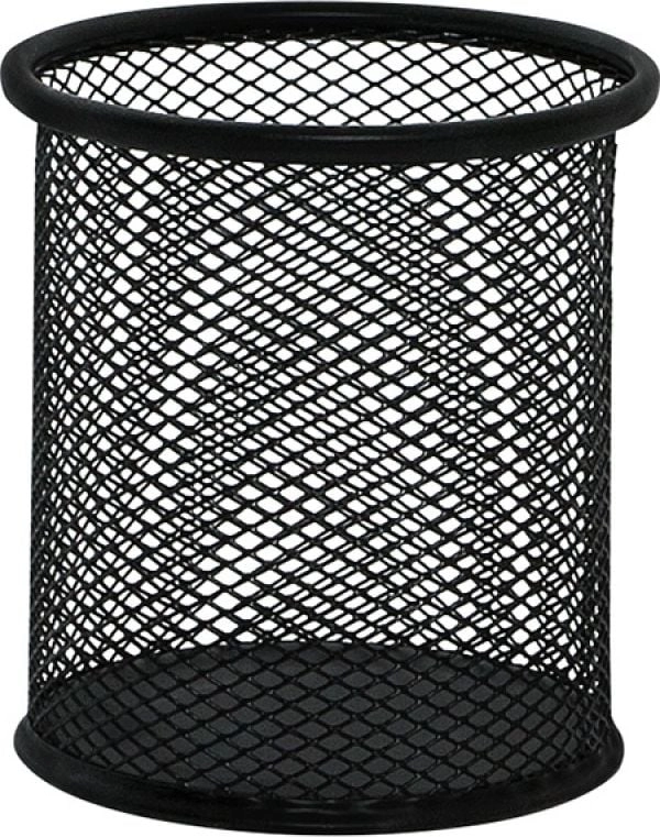 Herlitz PEN HOLDERS METAL BLACK Q-CONNECT