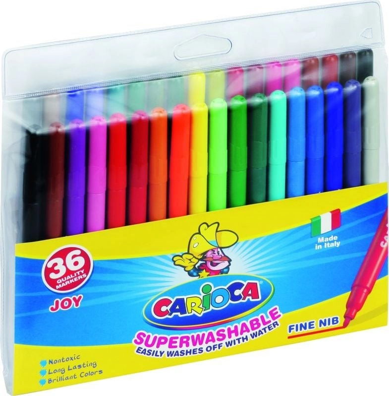 Herlitz felt-tip pens 36 COLORS CARIOCA