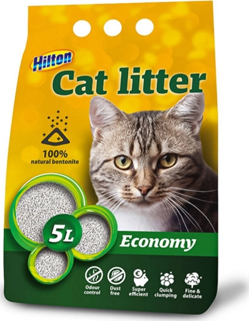 HILTON bentonite economy clumping cat litter