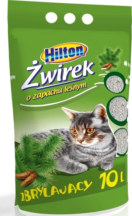 HILTON bentonite clumping forest cat litter