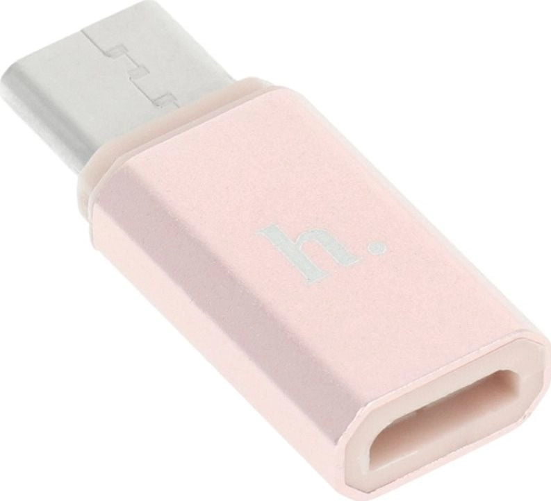 Adapter USB Hoco USB-C - microUSB