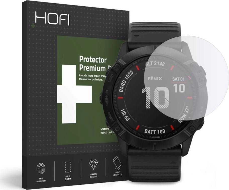 Hofi Glass PRO+ GARMIN FENIX 6X/6X