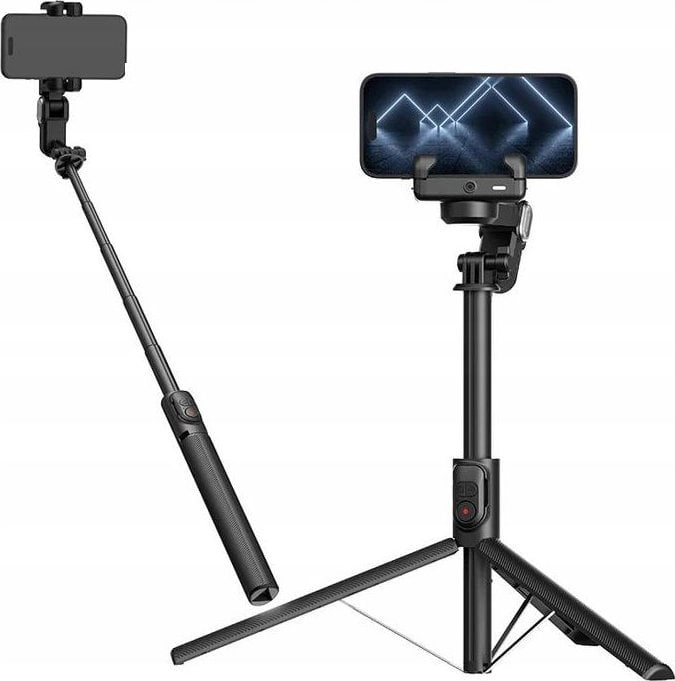 Gimbal Tripod 160cm Selfie Stick Led