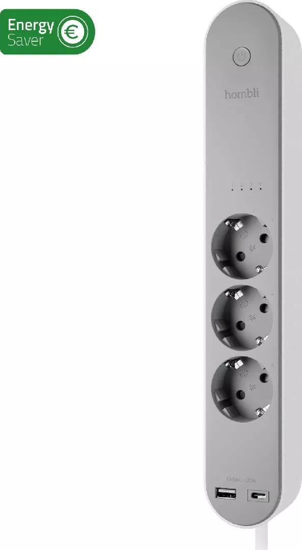 HOMBLI Smart Power Strip 3-way 1247817