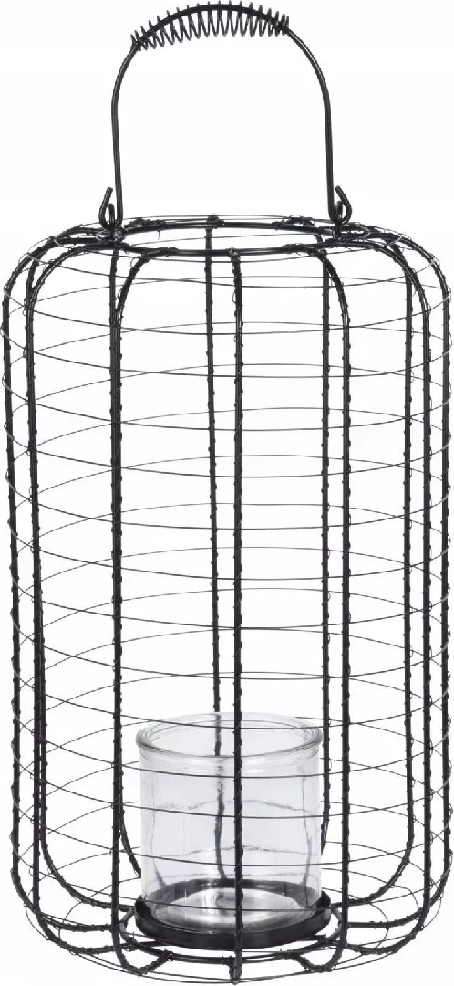 Home Styling Collection Metal lantern with