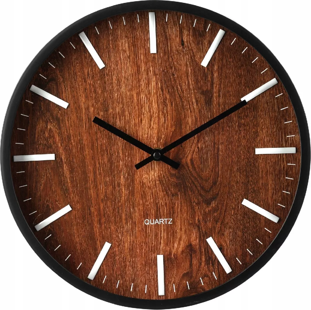 Home Styling Collection Wall clock  wooden