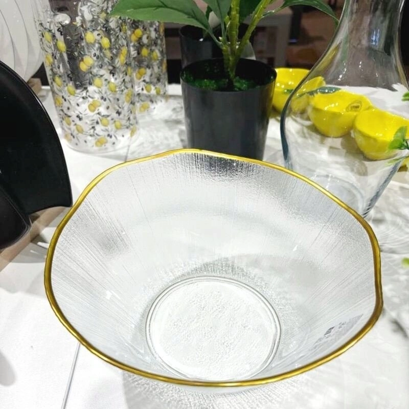 Home Styling Collection Szklana miska ze