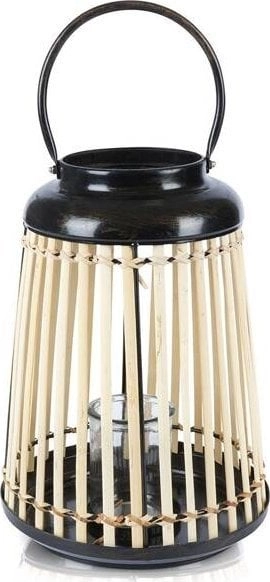 Home Styling Collection Bamboo candle lantern