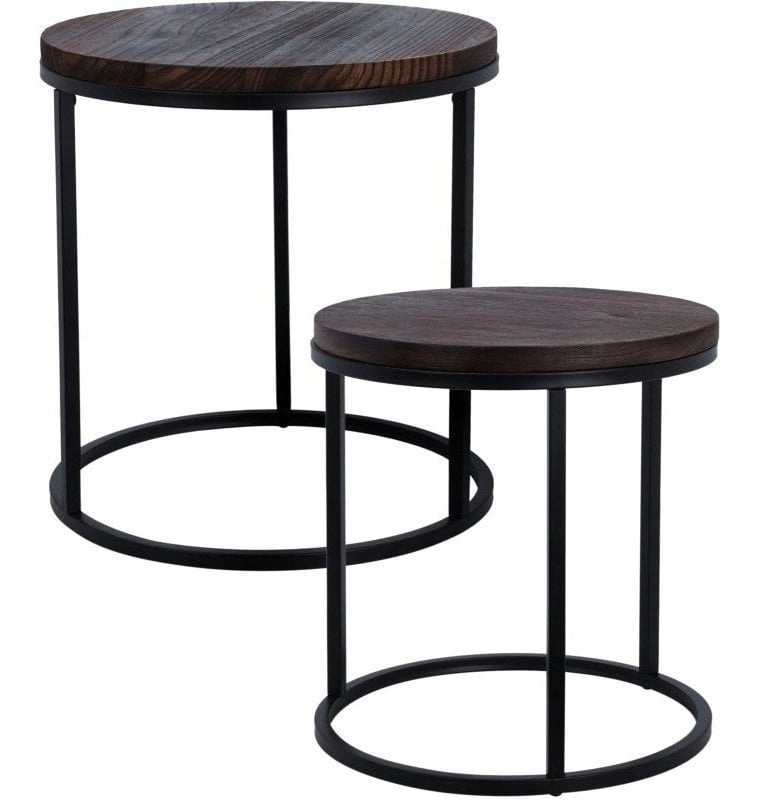 Set of coffee tables with a