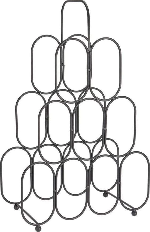 Home Styling Collection Stojak metalowy czarny
